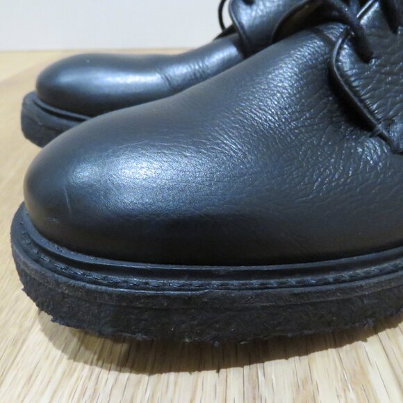 TRACEY NEULS Pablo Derby Lace Up Shoes Mod Goth Academia Retro Size US 8.5 - Picture 4 of 16